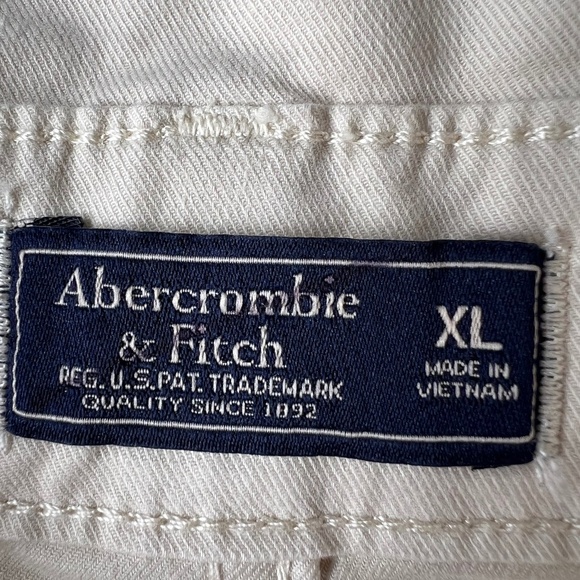 Abercrombie and Fitch paper bag style belted cinched waist shorts - Picture 9 of 10